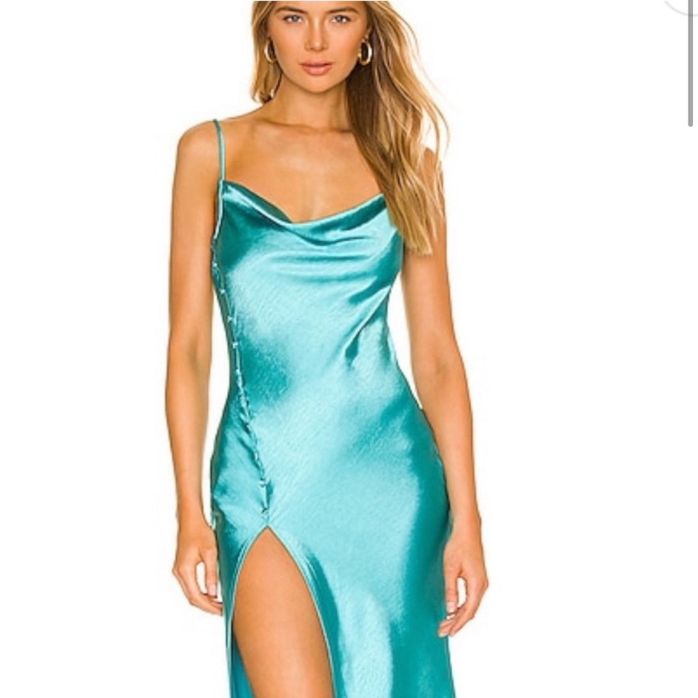 Zara Satin Effect Dress